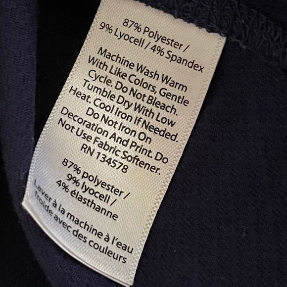 Vineyard Vines Performance Deep Bay Whale Hoodie Long Sleeve Tee Navy XXS - Picture 7 of 8